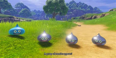 dragon quest 11 farm metal slimes.